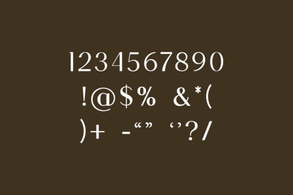 Mythology Font PNG with transparent background - Preview 5