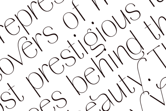 Novena Font PNG with transparent background - Preview 3
