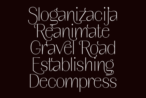 Novena Font PNG with transparent background - Preview 4