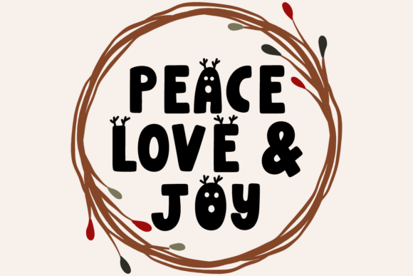 Red Nose Font font preview - 3