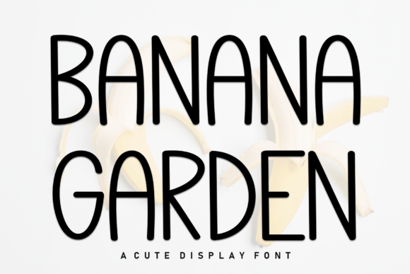 Banana Garden Script & Handwritten Font By Berkah Shop