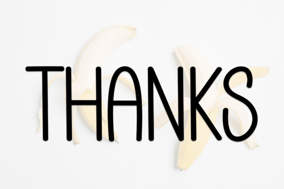 Banana Garden Font - Preview 5