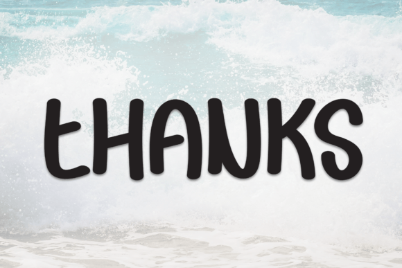 Beach Waves Font - Preview 6
