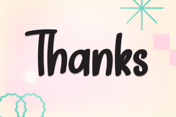 Cute Groovy Font - Preview 6