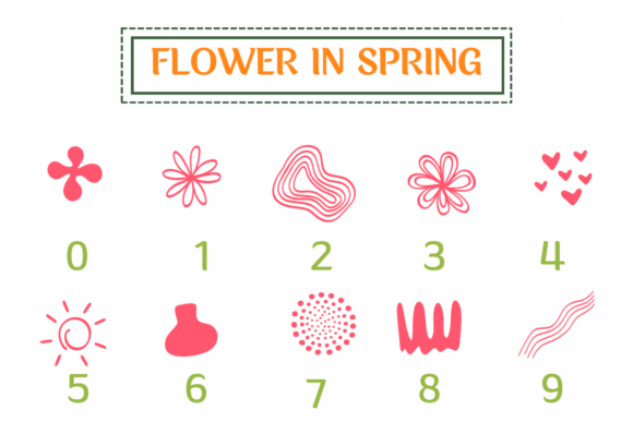 Flower in Spring Font - Preview 3