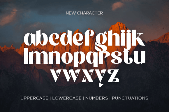 Georine Bleany Font - Preview 3