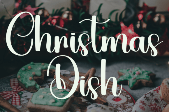 Honey Christmas Font PNG with transparent background - Preview 6
