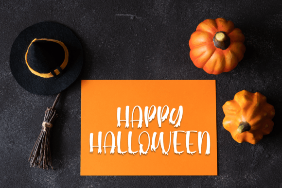 Scary Garden Font font preview - 3