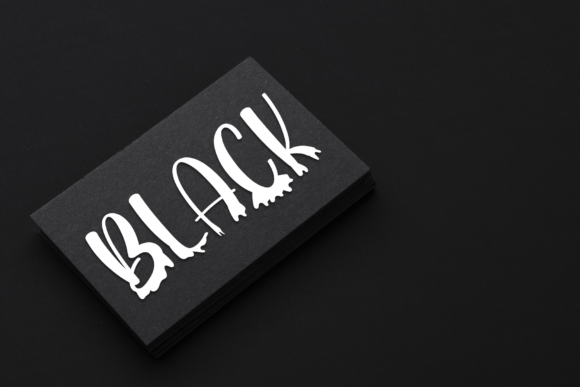 Scary Garden Font font preview - 4