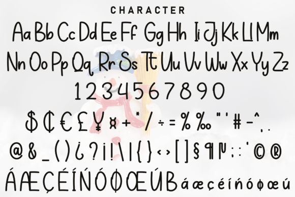 Snowday Font PNG with transparent background - Preview 4