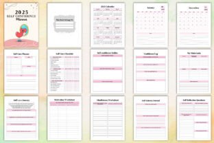 2025 Self Confidence Planner Graphic by KDP GRAVITY · Creative Fabrica