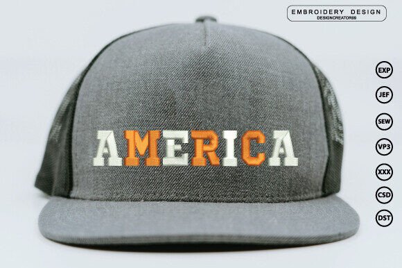 America Cap Design