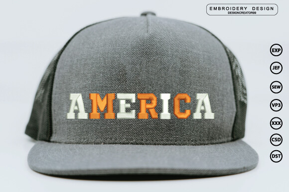 America Cap Design