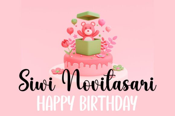 Cheesecake Homemade Duo Font - Preview 4