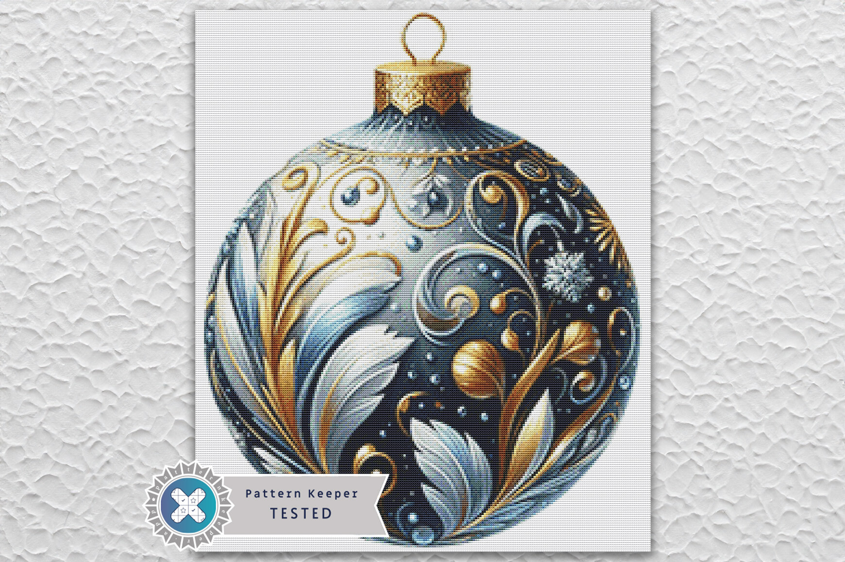Christmas Modern Cross Stitch Pattern