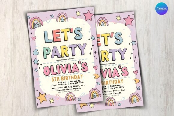 Girl Birthday Invitation