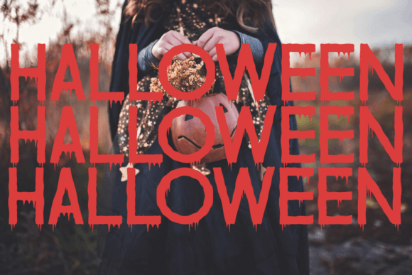 Halimah Ghost Font - Preview 3