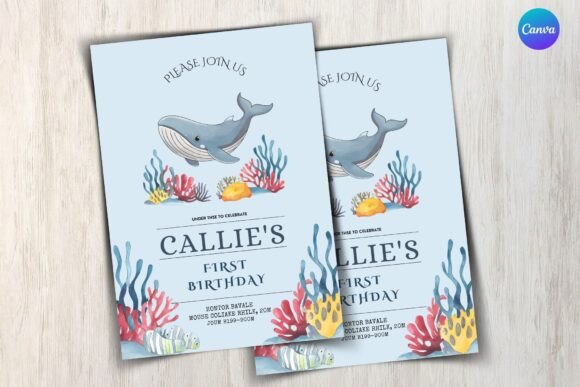 Under the Sea Birthday Invitation