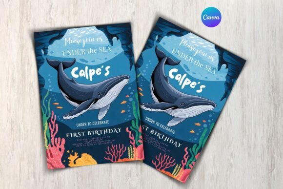 Under the Sea Birthday Invitation