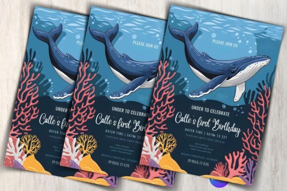 Under the Sea Birthday Invitation