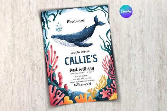 Under the Sea Birthday Invitation