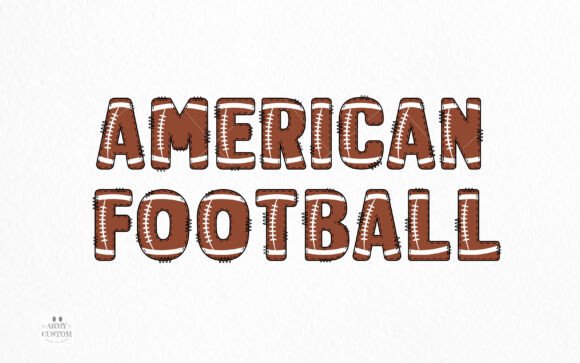 American Football Font - Preview 2