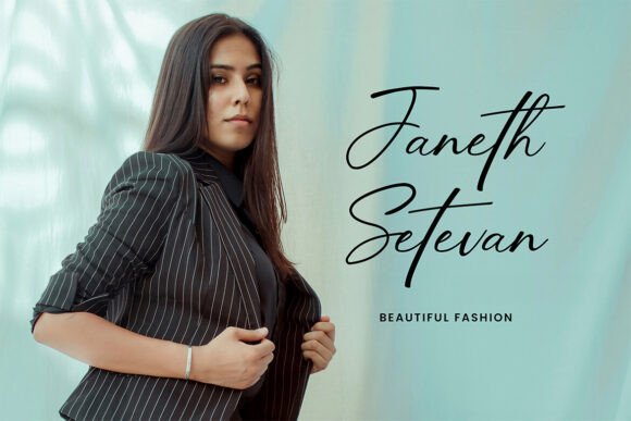 Anthonia Signature Font - Preview 1