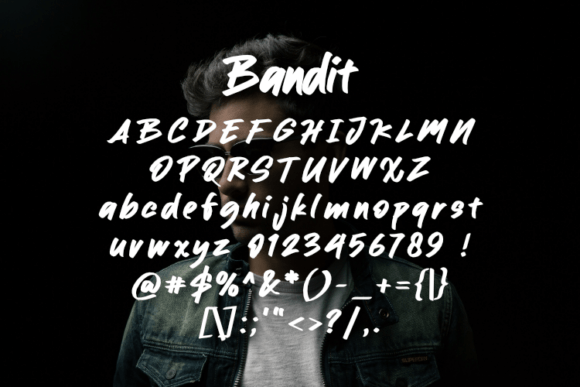 Bandit Font - Preview 1