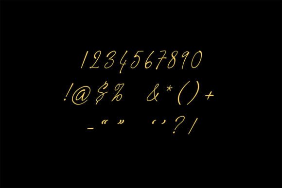Beastie Signature Font - Preview 6