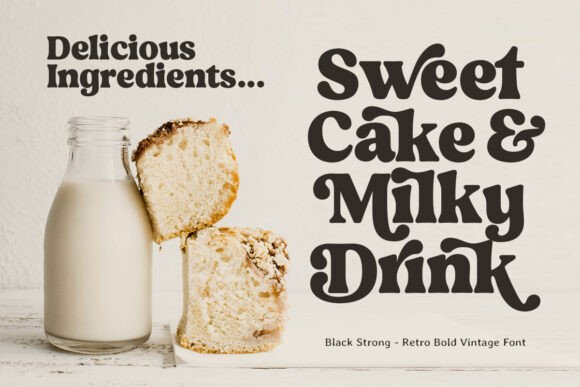 Black Strong Font - Preview 4