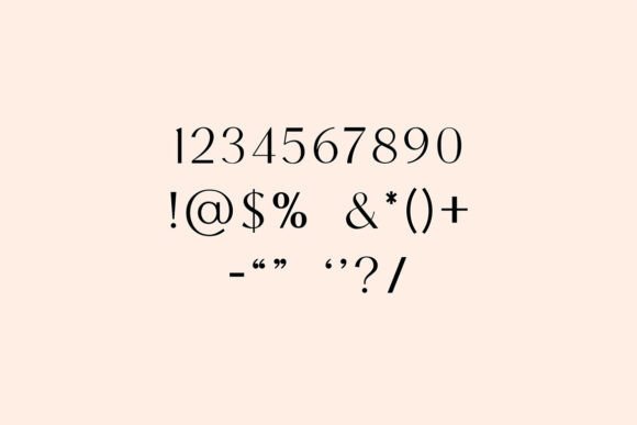 Bonnevarc Font - Preview 6