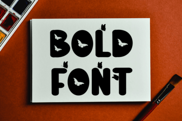 Butterflys Font - Preview 4