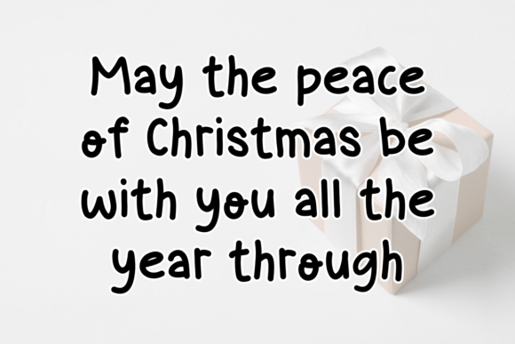 Christmas Elegant Font - Preview 1