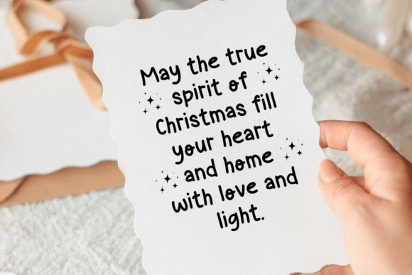 Christmas Elegant Font - Preview 3