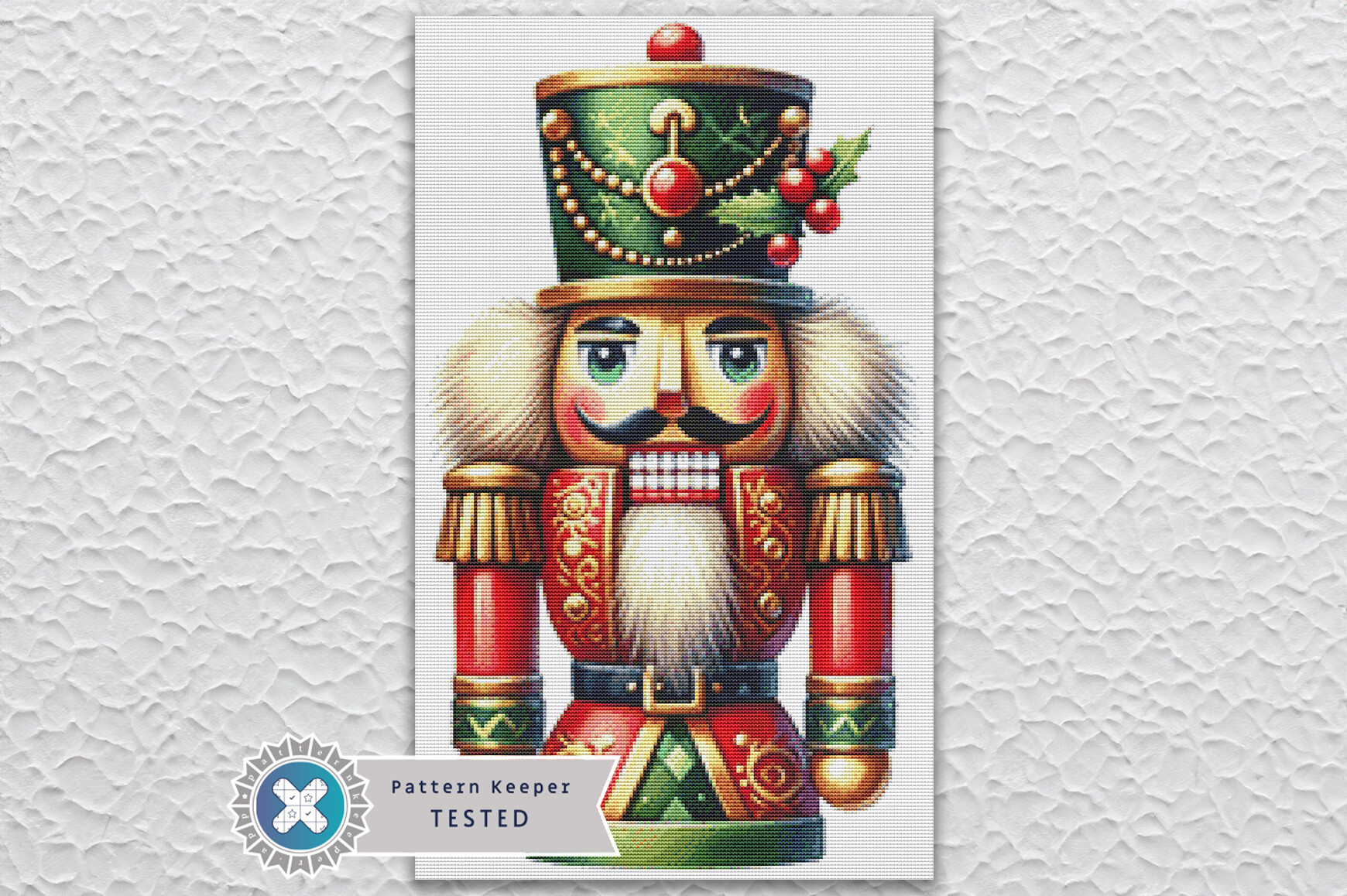 Christmas Nutcracker Cross Stitch PDF