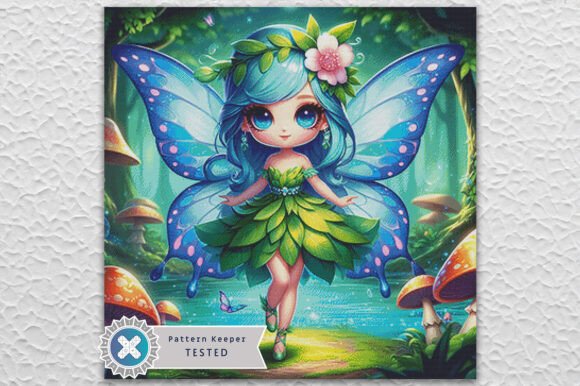 Cross Stitch Pattern PDF Fantasy Fairy