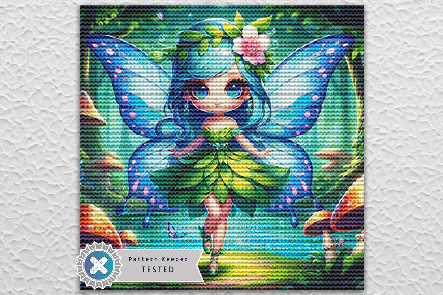 Cross Stitch Pattern PDF Fantasy Fairy