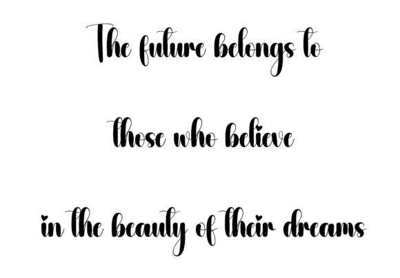 Disney Font - Preview 2