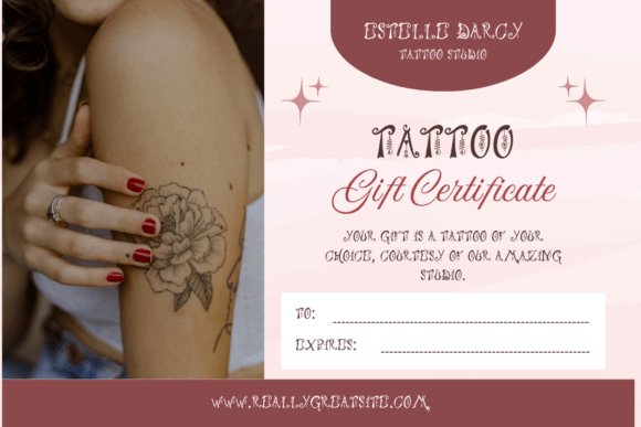 Ear Tattoo Font - Preview 2