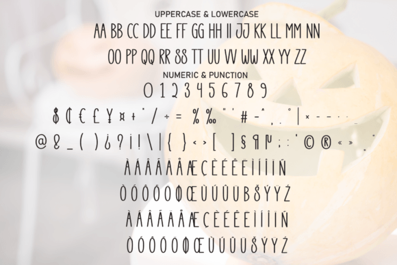 Ghost Pumpkin Font - Preview 6