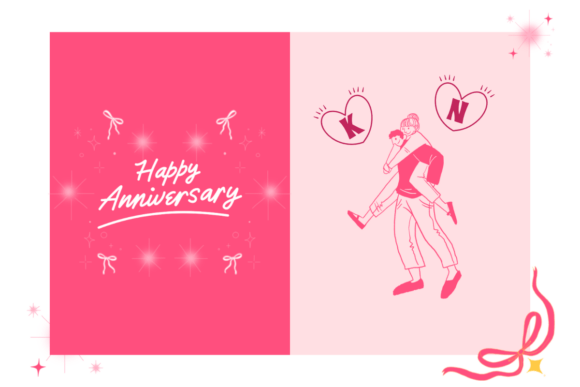 Heart Letter Font - Preview 2