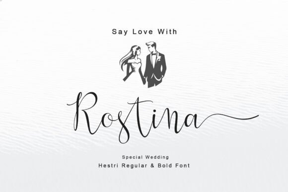 Hestri Font PNG with transparent background - Preview 2