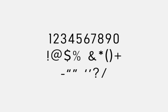 Norheast Slab Font PNG with transparent background - Preview 6