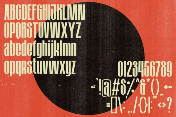 Portrein Font PNG with transparent background - Preview 3