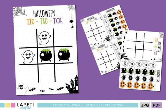 Printable Halloween Tic Tac Toe