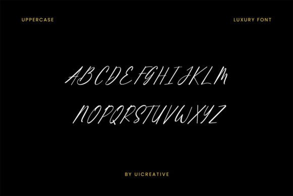 Roman Langston Font PNG with transparent background - Preview 4