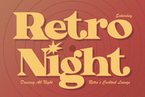 Atomic Circle Font - Preview 5