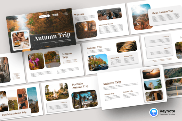Autumn Trip - Keynote Template