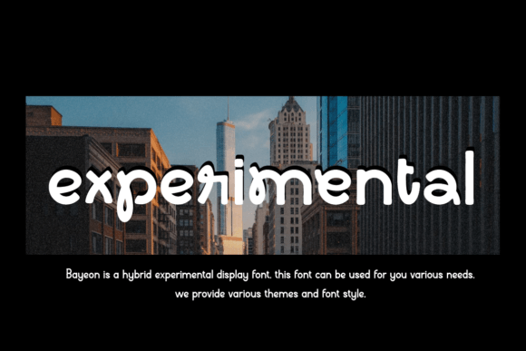 Bayeon Font - Preview 2
