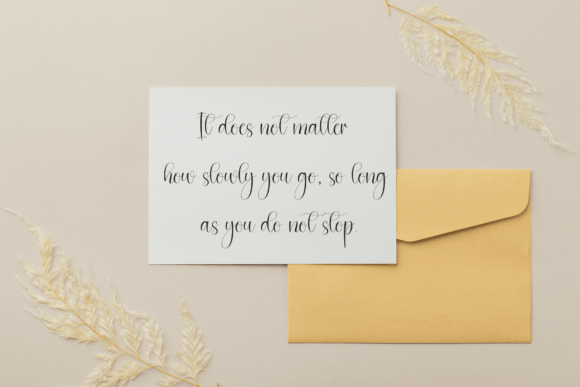 Beautiful Font - Preview 2
